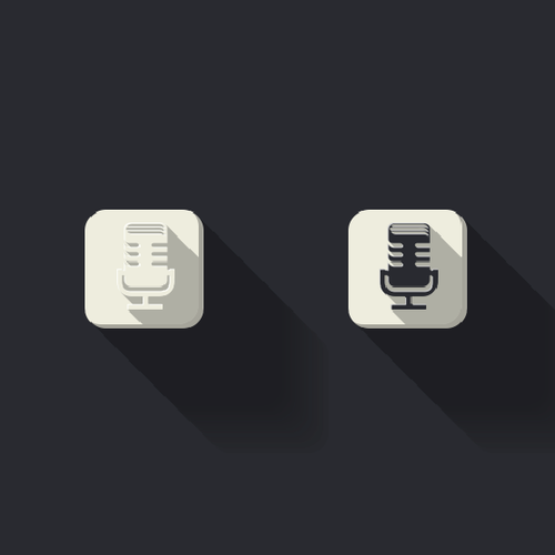 Microphone logo with the title 'book reading'