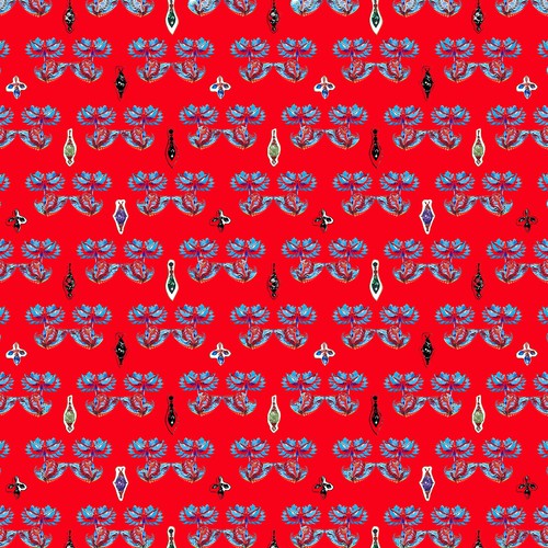 Eye-catching artwork with the title 'Backdrop Design for Exhibition Booth'