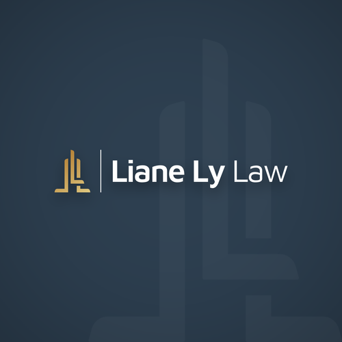 Law firm brand with the title 'Logo concept for Attorney at law'