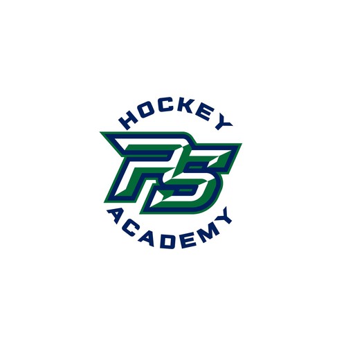 Spring logo with the title 'hockey academy'