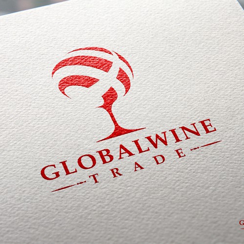 Global logo with the title 'Globalwine trade '