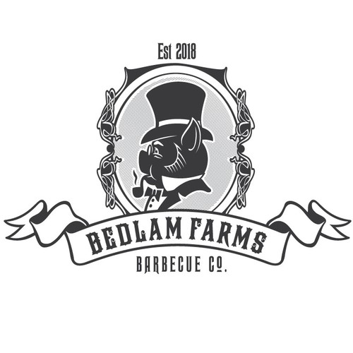 Talent logo with the title 'New England farm logo'