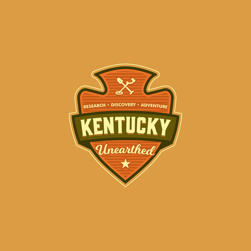 Discovery logo with the title 'Logo for Kentucky Unearthed'