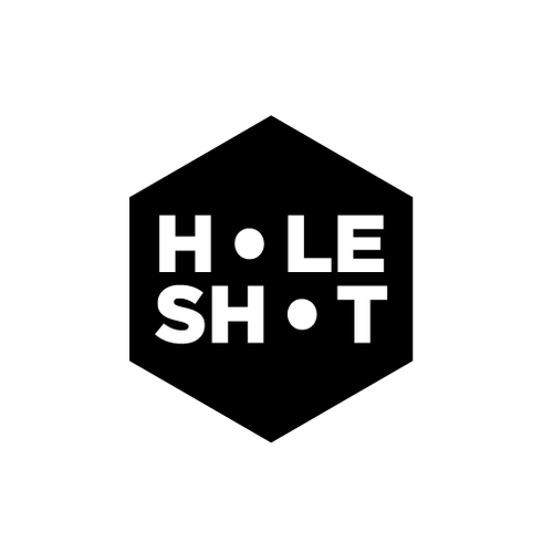 Metal brand with the title 'HoleShot Brand Package'