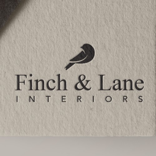 Finch design with the title 'Convey our Sophisticated Brand with a Dignified Design'