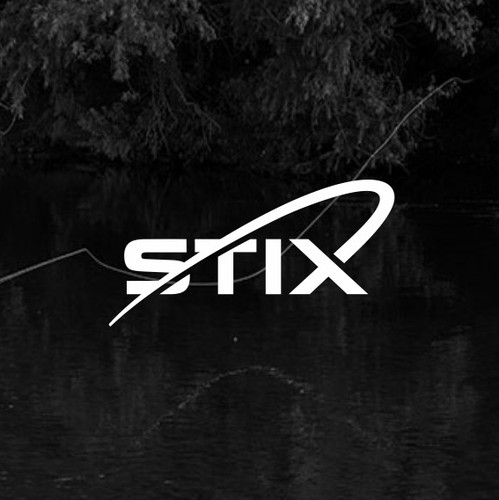 Fisherman logo with the title 'Logo design for fishing rods brand lines'