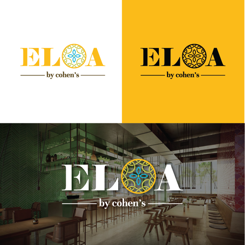 Mediterranean design with the title 'ELOA Logo'