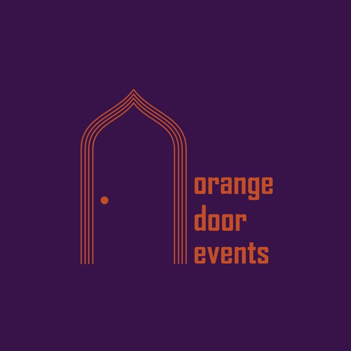 Linear logo with the title 'simple logo'