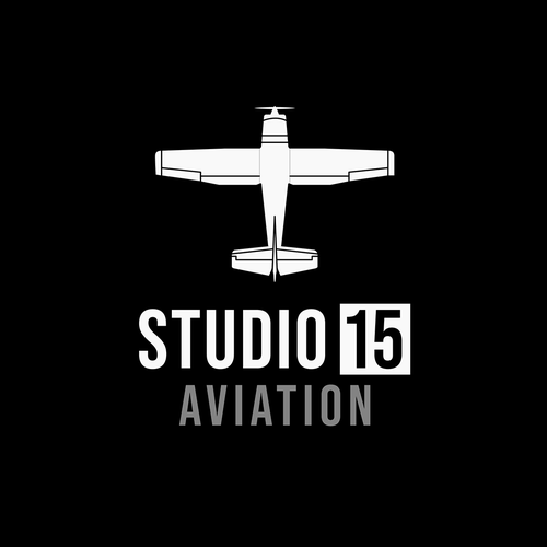 Aviator logo with the title 'Studio 15 Aviation'