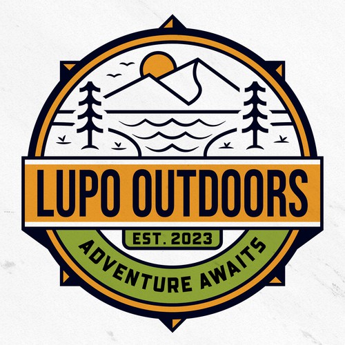 YouTube logo with the title 'Lupo Outdoors'