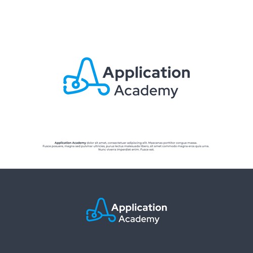 Online course logo with the title 'Medical online course logo'