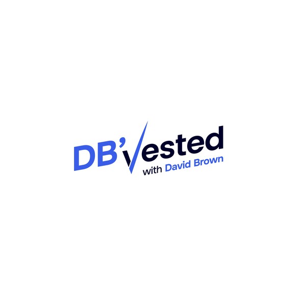 Mentoring logo with the title 'Weekly Podcast and Brand for DB'vested'