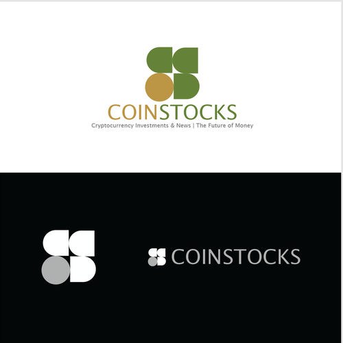 Stock logo with the title 'Coin Stocks'