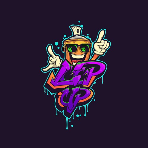 Graffiti t-shirt with the title 'Tshirt Design'