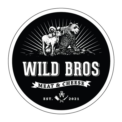 Bear logo with the title 'Wild Bros'