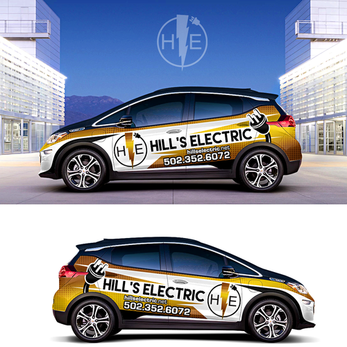 Wrap design with the title 'car wrap design '