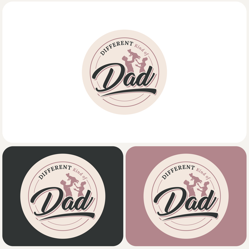 Mother design with the title 'Logo design for Different Kind of Dad'