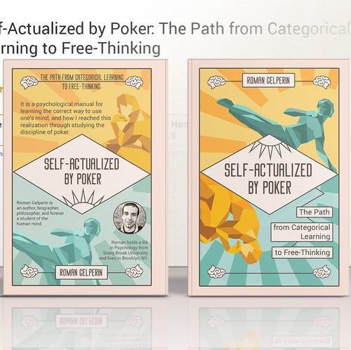 Psychology book cover with the title 'A cover for a pchychology themed book'