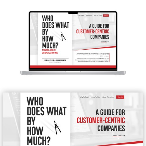 Book website with the title 'Book Publishing'