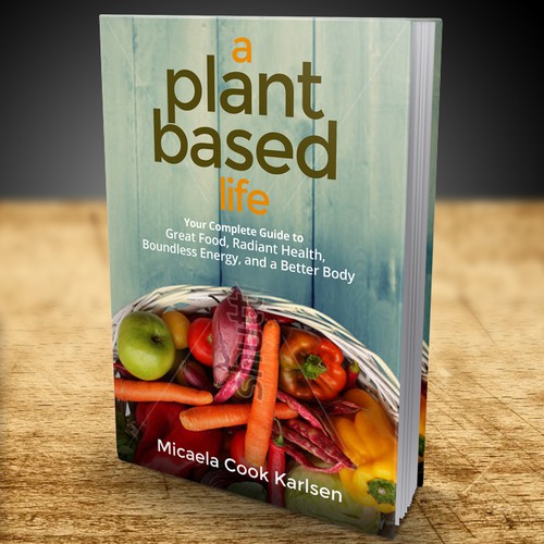 Elegant book cover with the title 'Book cover design for Micaela Cook Karlsen'