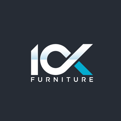 Furniture design with the title '10X FURNITURE'