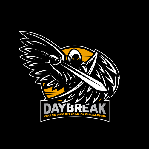 Insignia logo with the title 'Daybreak 3 Logo Project'