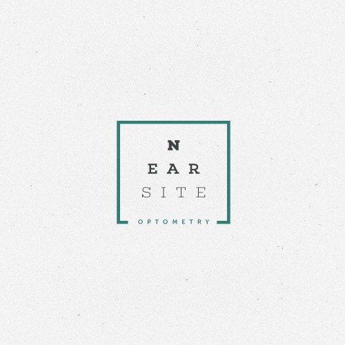 Eye care logo with the title 'logo for a vision care provider'