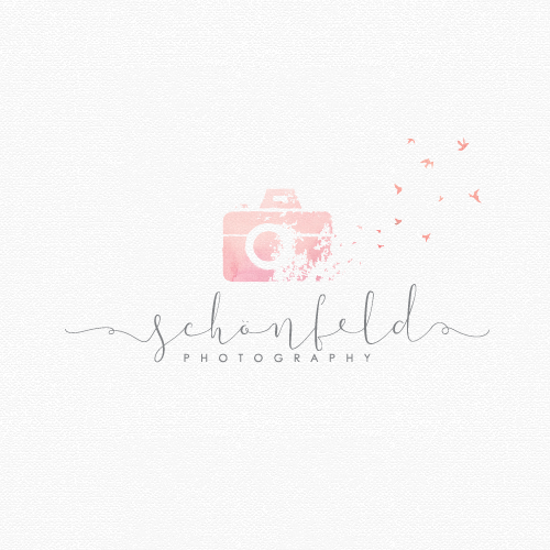 Camera logo with the title 'Photography Logo'