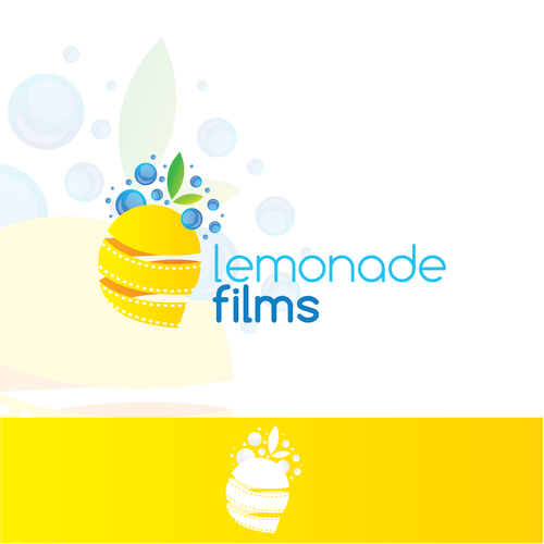 Film production logo with the title 'Fund, bold logo for film company'