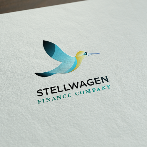 Finance logo with the title 'Logo concept for finance company'