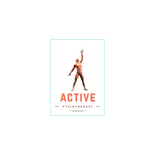 Active design with the title 'Active Fysiotherapi'