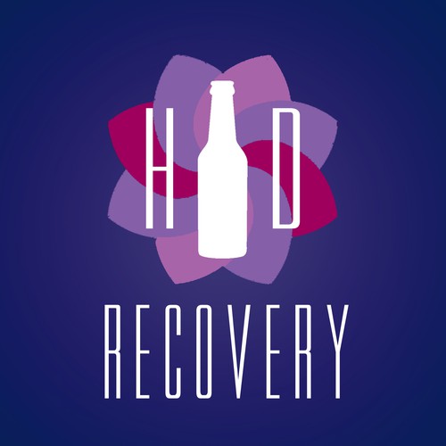Pretty logo with the title 'Blossoming Towards Recovery'
