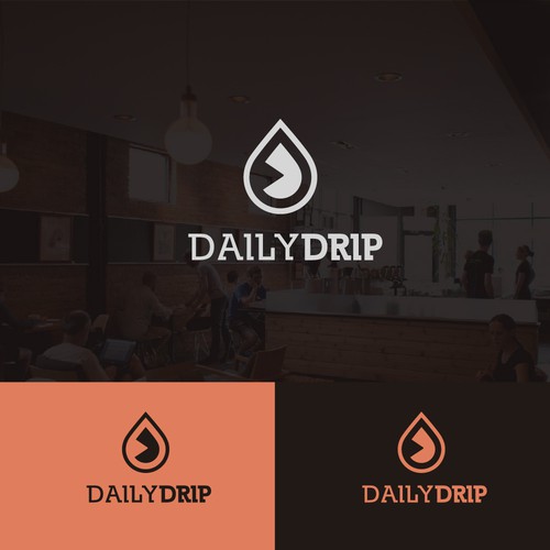 Drip logo with the title 'Logotipo DailyDrip'