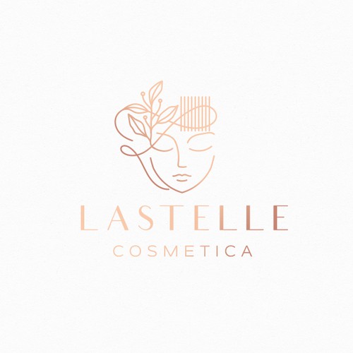 Elegant logo with the title 'LASTELLE Cosmetica'