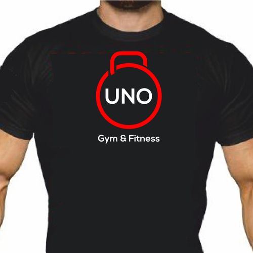 Action logo with the title 'logo for UNO sport, gym company'