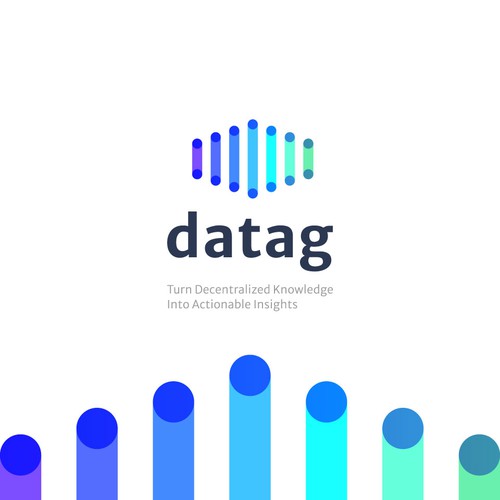 Data brand with the title 'Datag Logo Design Proposal'