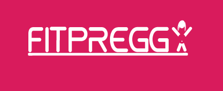 Ultrasound logo with the title 'Logo for FitPreggy (A fitness app for pregnant women)'