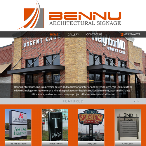 Fabrication design with the title 'Web page design for BENNU'