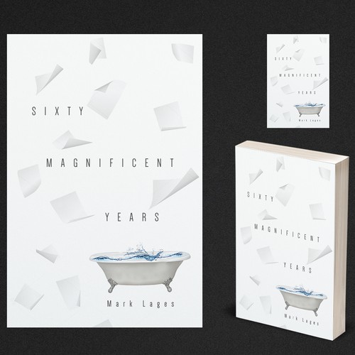 Modern book cover with the title 'Sixty Magnificent Years'