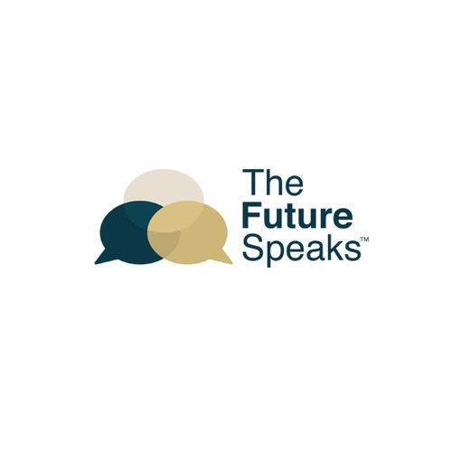 Conference design with the title 'The Future Speaks™'