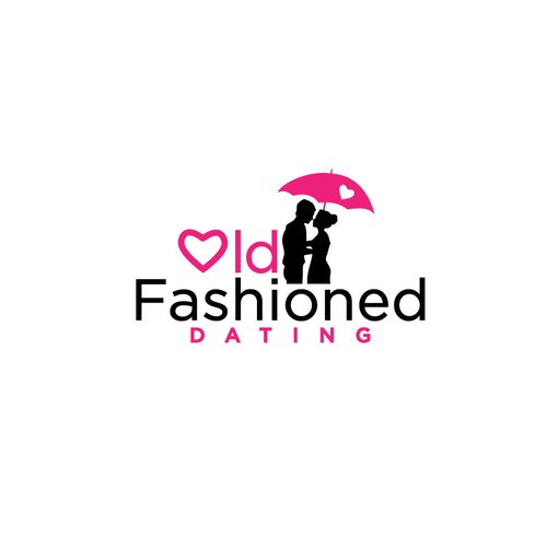 Dating app logo with the title 'Old Fashioned Dating'