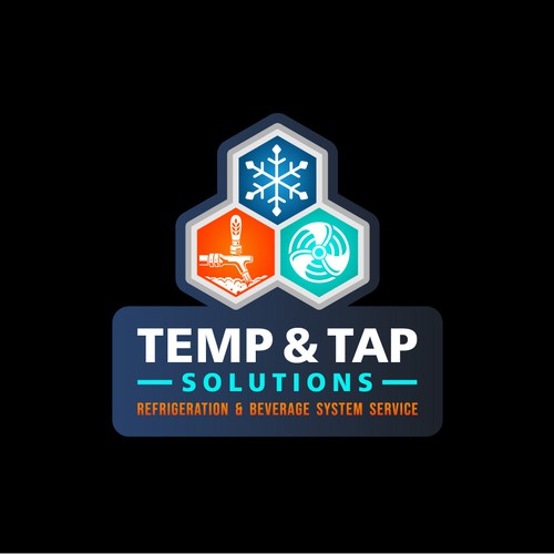 Snowflake logo with the title 'A logo for a Cleaning & Maintenance company.'