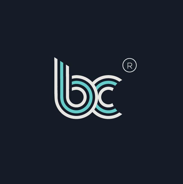 Alphabet logo with the title 'Simple, clean monogram logo for Filmmakers Company'