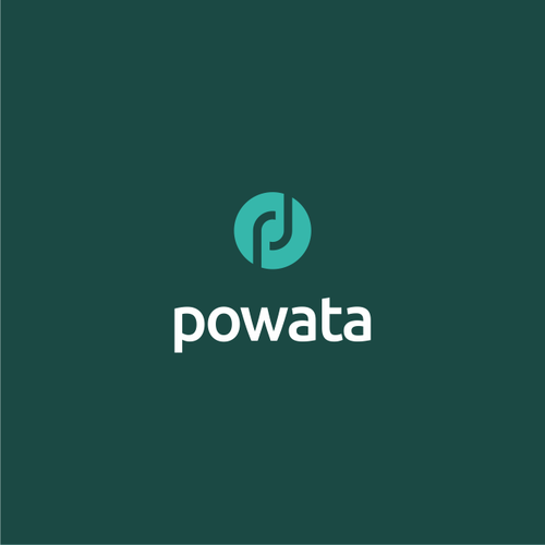 Meaningful logo with the title 'Purposeful logo for business app: Powata'