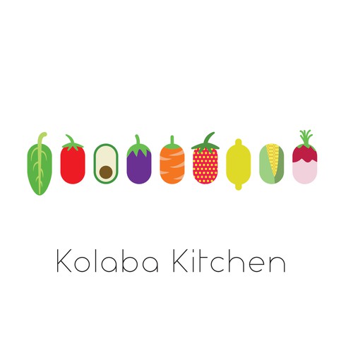 Winner logo with the title 'Kolaba Kitchen Winning Logo'
