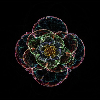 fractal art- flower