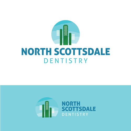 Dental design with the title 'Keeping it clean'