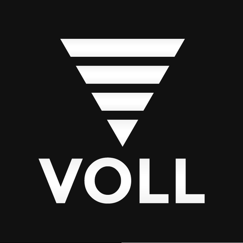 Small design with the title 'Voll'