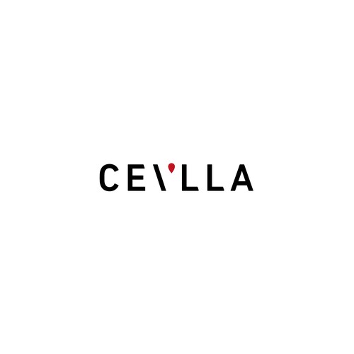 Location logo with the title 'Minimalistic logo for CEVLLA - travelling accessories'