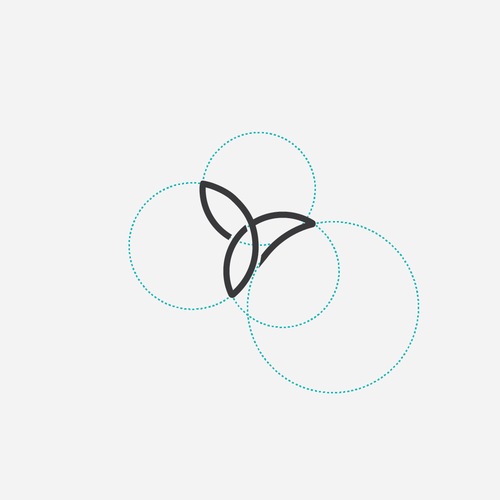 Minimalist logo with the title 'Motion, geometric and modern logo'